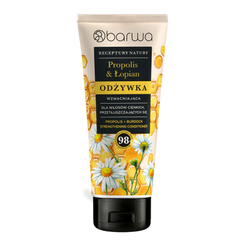 Barwa Receptury Natury Wzmacniająca Odżywka Propolis i Łopian 200ml