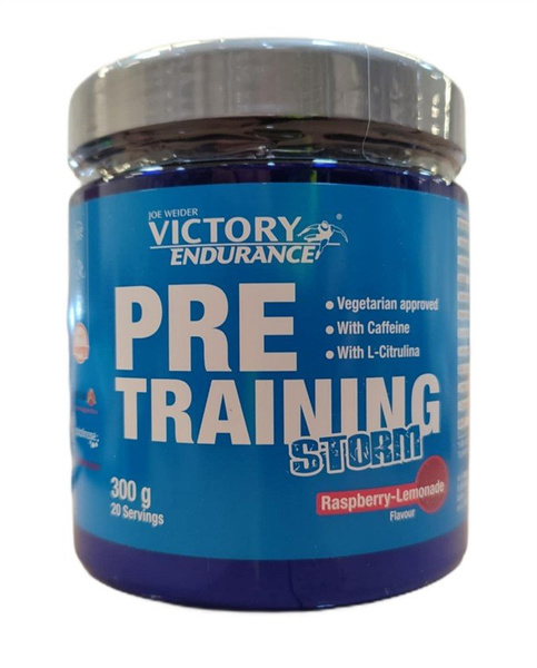 Weider Joe Weider Victory Endurance Pre-training Storm, Raspberry-Lemonade - 300g