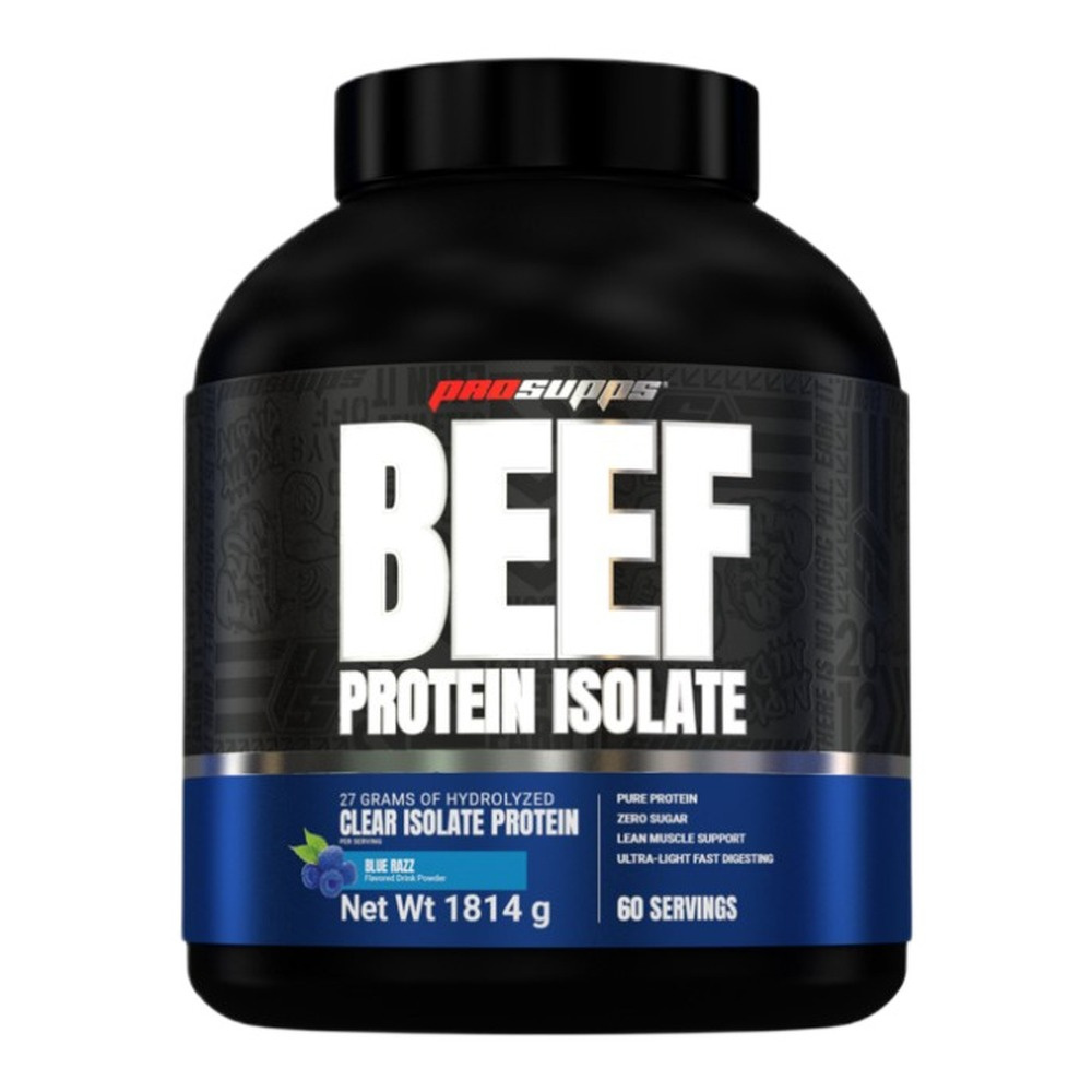 ProSupps Beef Protein Isolate, Blue Razz - 1814g
