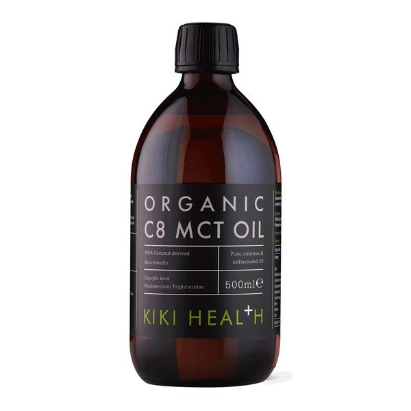 KIKI Health Olej MCT C8 Na Wsparcie Diety Keto 500ml