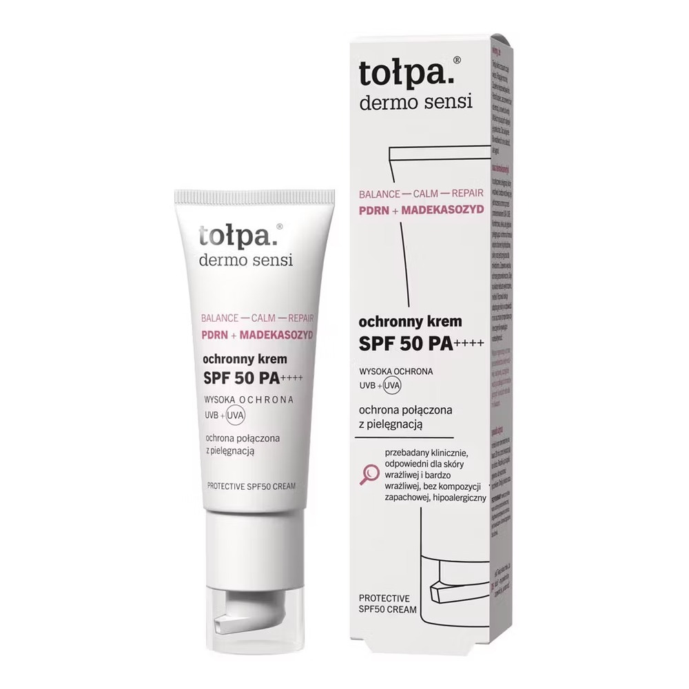 Tołpa dermo sensi ochronny krem SPF 50 PA++++, 40ml