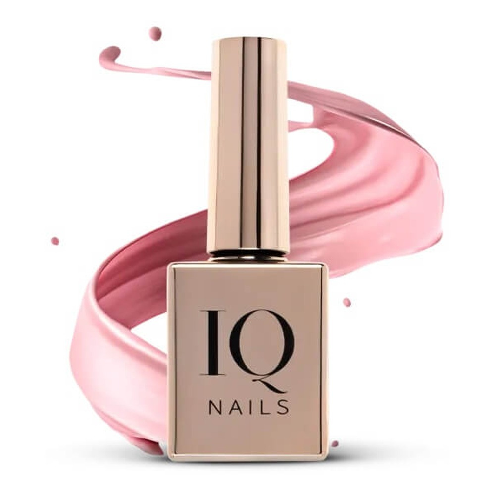 IQ Nails Baza Budująca Rose 10ml