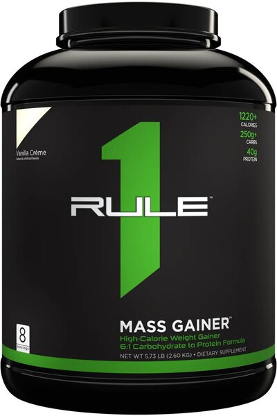 Rule One Mass Gainer, Vanilla Creme - 2600g