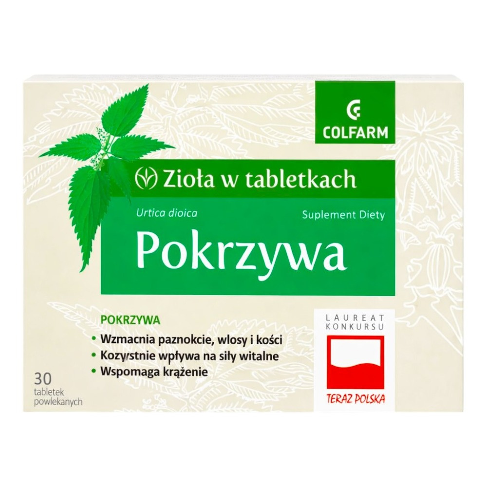 Colfarm Pokrzywa 30 tabletek