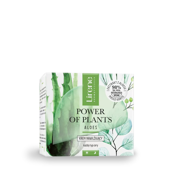 Lirene Power Of Plantis Krem Nawilżający 30+ Aloes 50ml