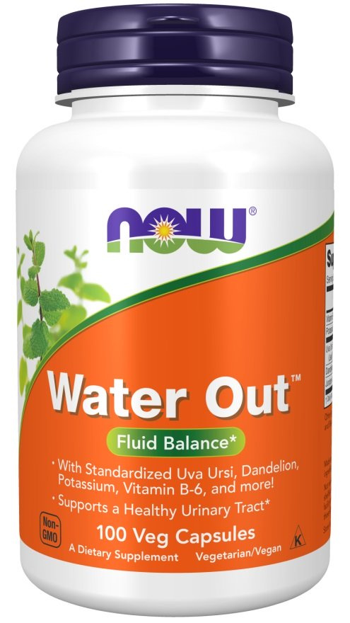 Now Foods Water Out Wspiera Zdrowie Dróg Moczowych 100 Kapsułek