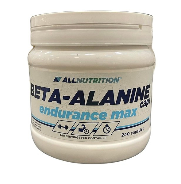 Allnutrition Beta-Alanine Endurance Max Suplement na Wytrzymałość 240 Kapsułek
