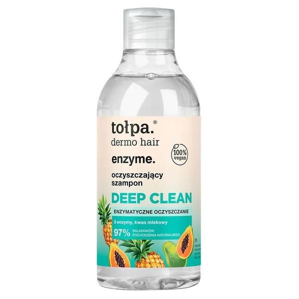 Tolpa Dermo Hair Enzymatyczny Szampon Oczyszczający do Włosów Przetłuszczających się 300ml