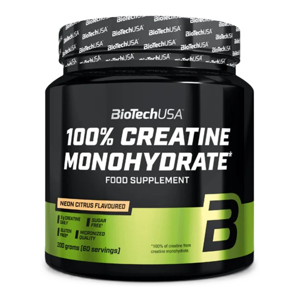 100% Creatine Monohydrate, Neon Citrus - 300g