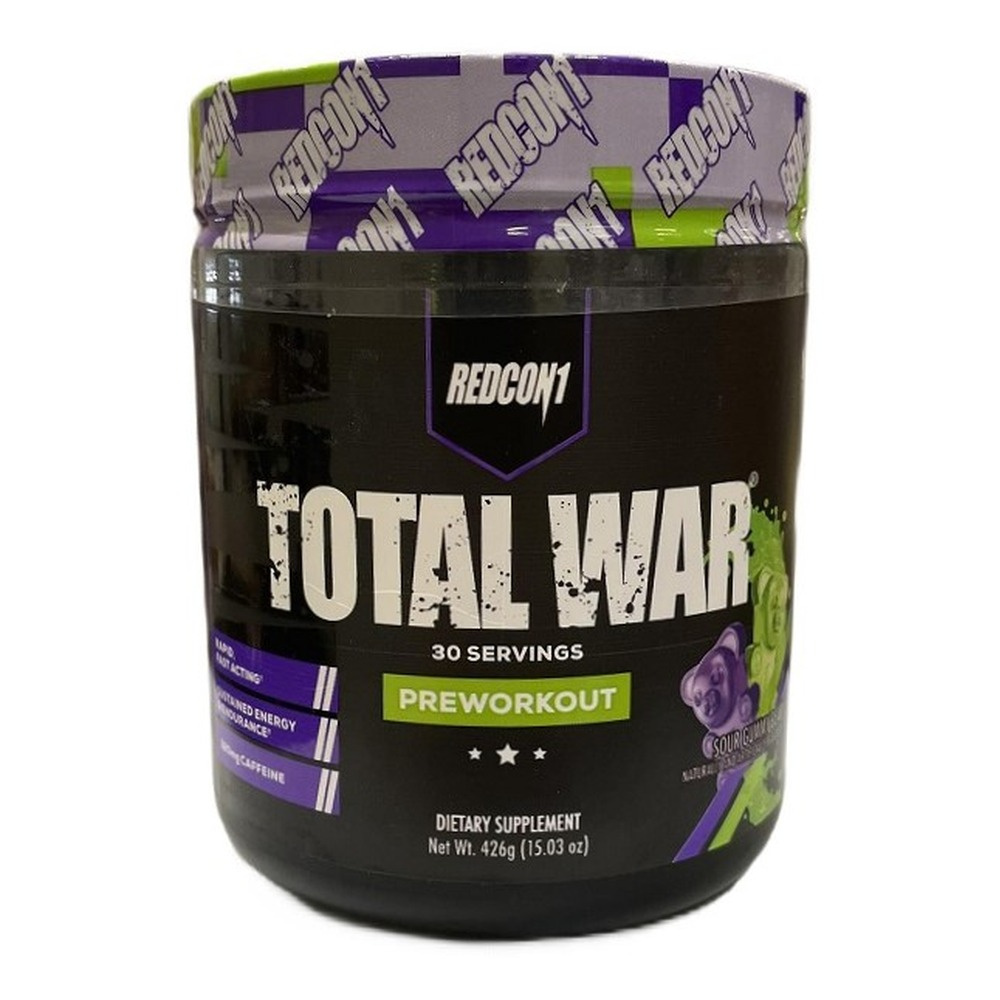 Total War - Preworkout, Sour Gummy Bear (EAN 810044576146) - 426g