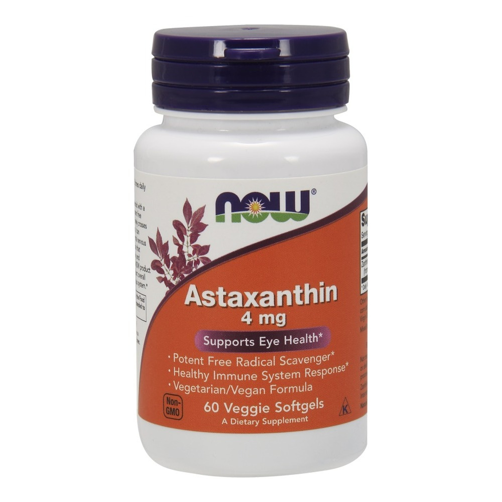 Astaxanthin, 4mg - 60 veggie softgels