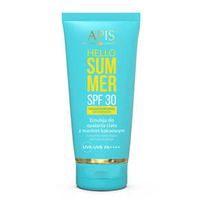 Apis Hello Summer Emulsja do Opalania z Masłem Kakaowym SPF30 200ml