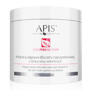 Apis Professional Couperose Stop Maska Algowa z Dziką Różą i Witaminą C 200g