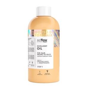 So!Flow Emolientowy Olej do Włosów Średnioporowatych z Tendencją do Puszenia 150ml