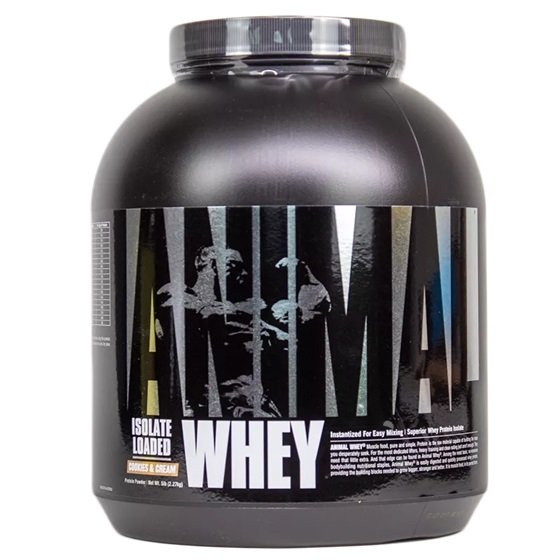 Animal Animal Whey Odżywka Białkowa o Smaku Ciasteczek i Kremu Na Budowę Masy Mięśniowej 2270g