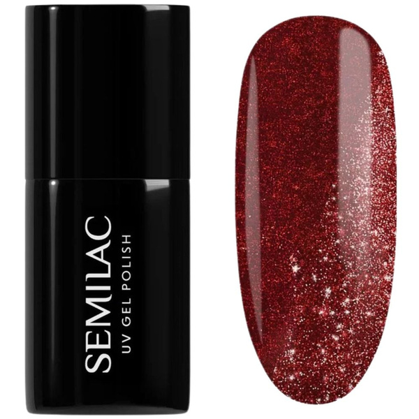 Semilac Day & Night UV/LED Soak Off Hybrid Gel Nail Polish - 396 Flash And Blush 7ml