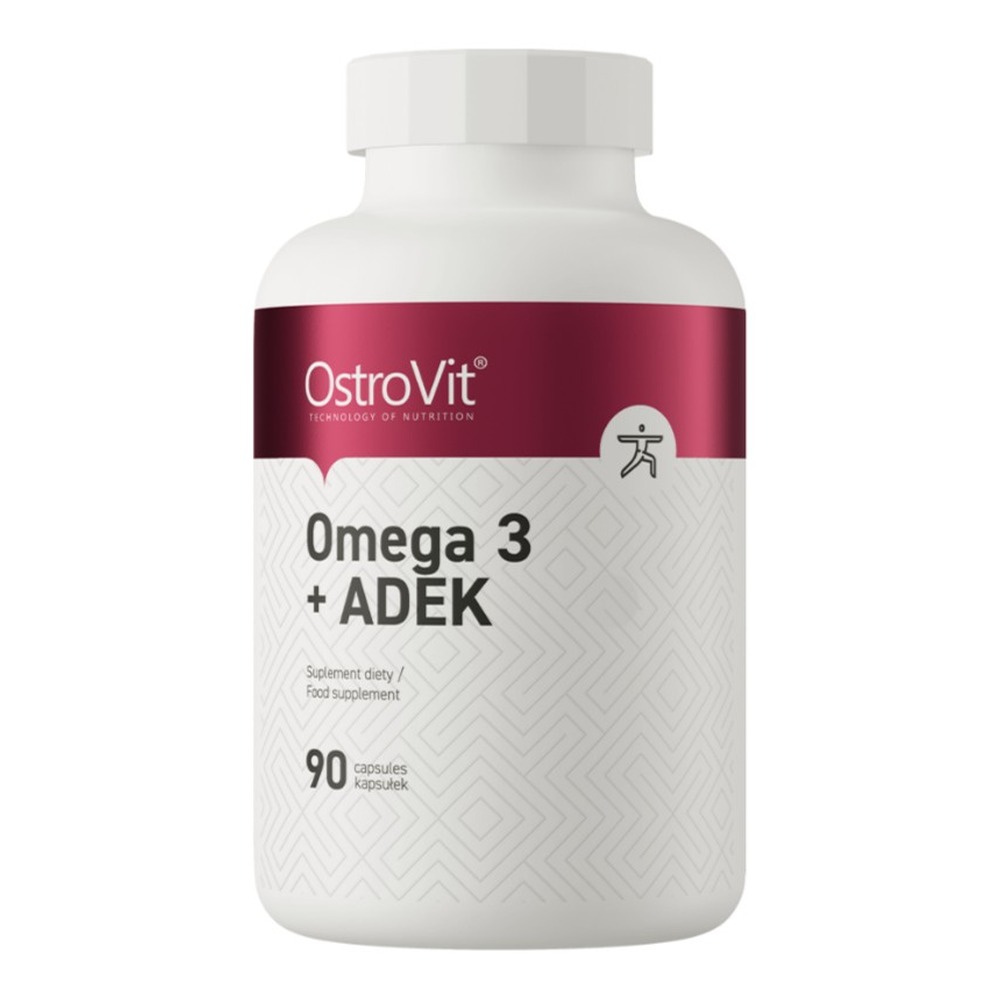 OstroVit Omega 3 + ADEK - 90 caps
