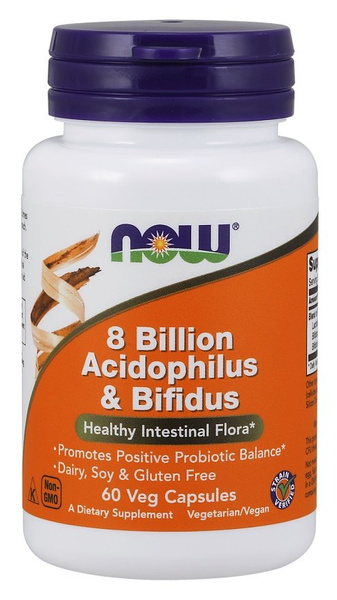 8 Billion Acidophilus & Bifidus - 60 vcaps