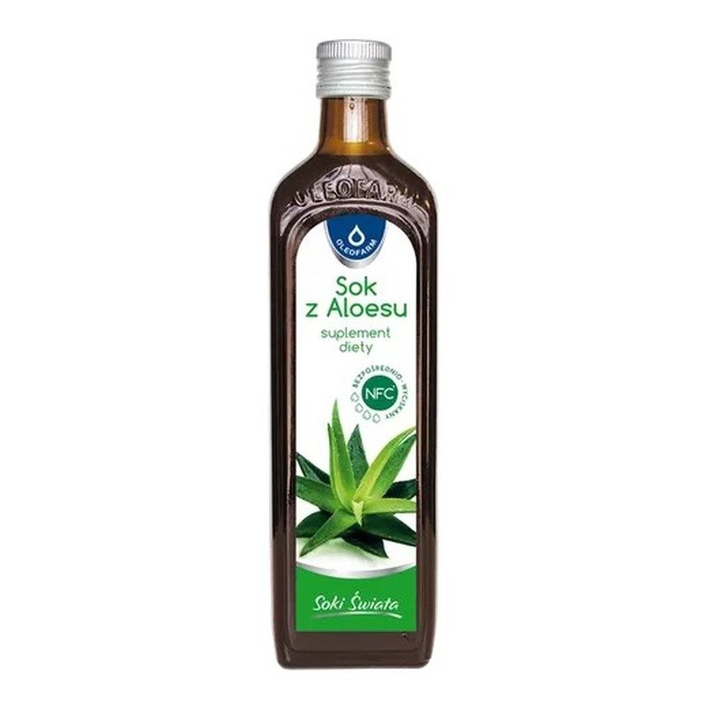 Oleofarm Soki Świata Sok z Aloesu na Odporność i Trawienie 500ml