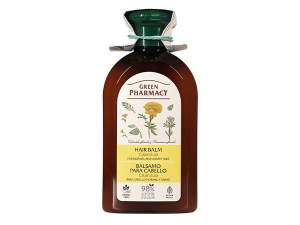 Green Pharmacy Balsam do Normalnych i Przetłuszczających Włosów z Nagietkiem 300ml