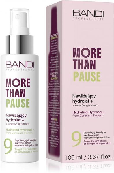 Bandi More Than Pause Łagodzący Hydrolat Nawilżający z Geranium 100ml