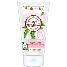 Bielenda Vege Mama Wegańskie Serum Ujędrniające do Biustu dla Kobiet w Ciąży i po Porodzie 125ml