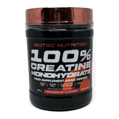 100% Creatine Monohydrate, Watermelon - 300g