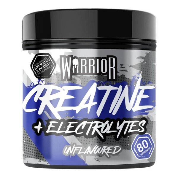 Warrior Creatine + Electrolytes, Unflavoured - 360g