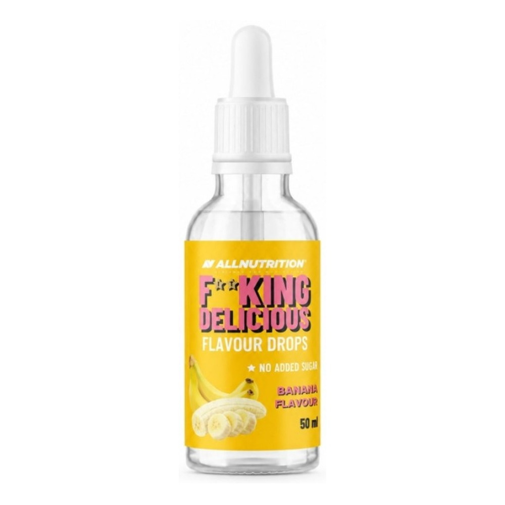 Allnutrition Fitking Delicious Flavour Drops, Banana - 50 ml.