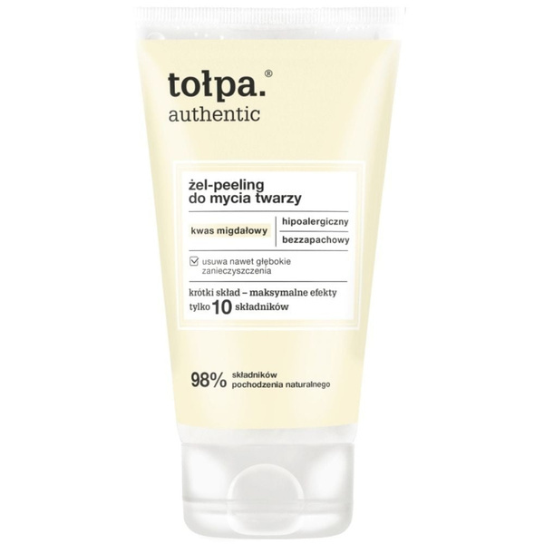 Tolpa Authentic Delikatny Oczyszczający Żel-peeling do Twarzy 150ml