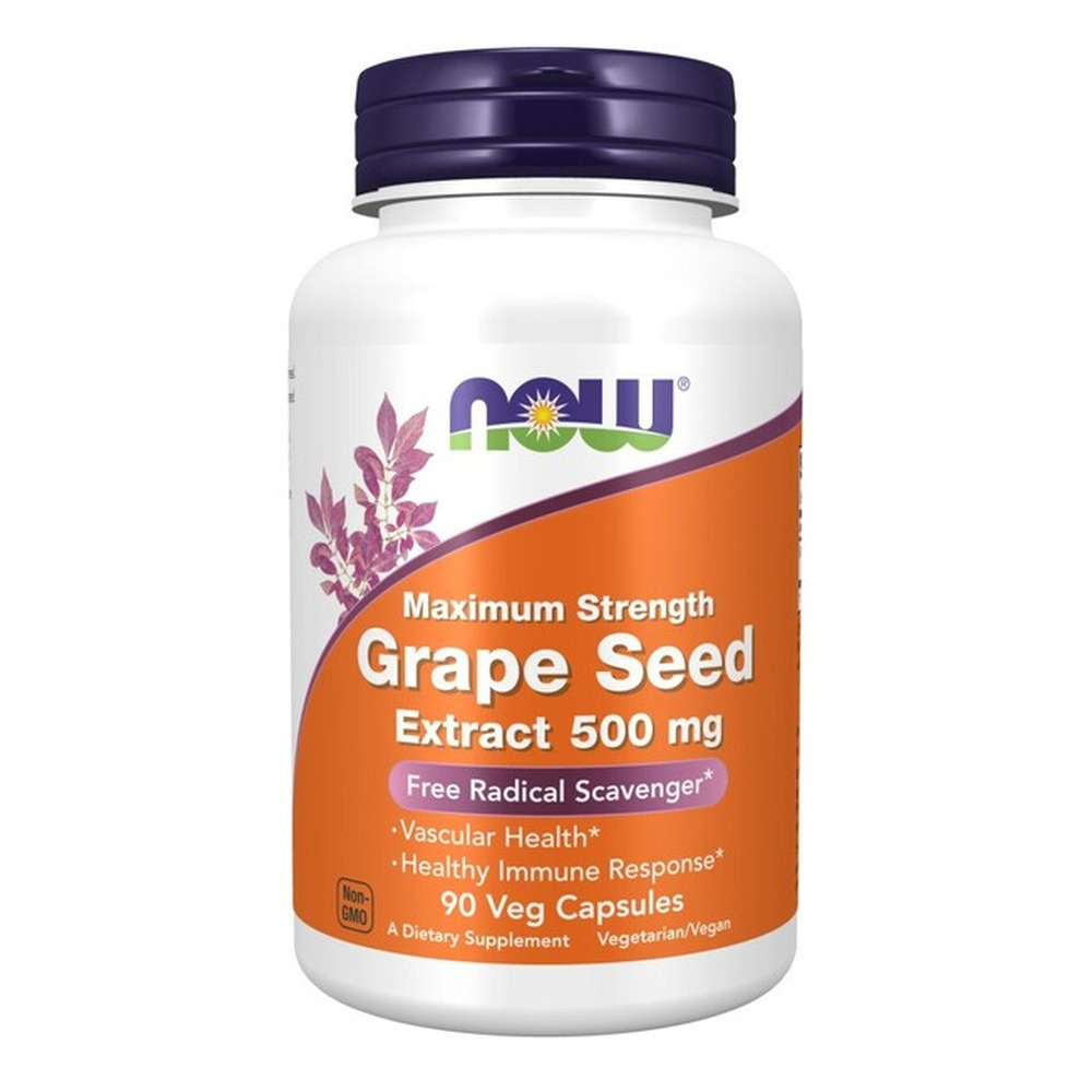 Grape Seed Extract, 500mg Maximum Strength - 90 vcaps
