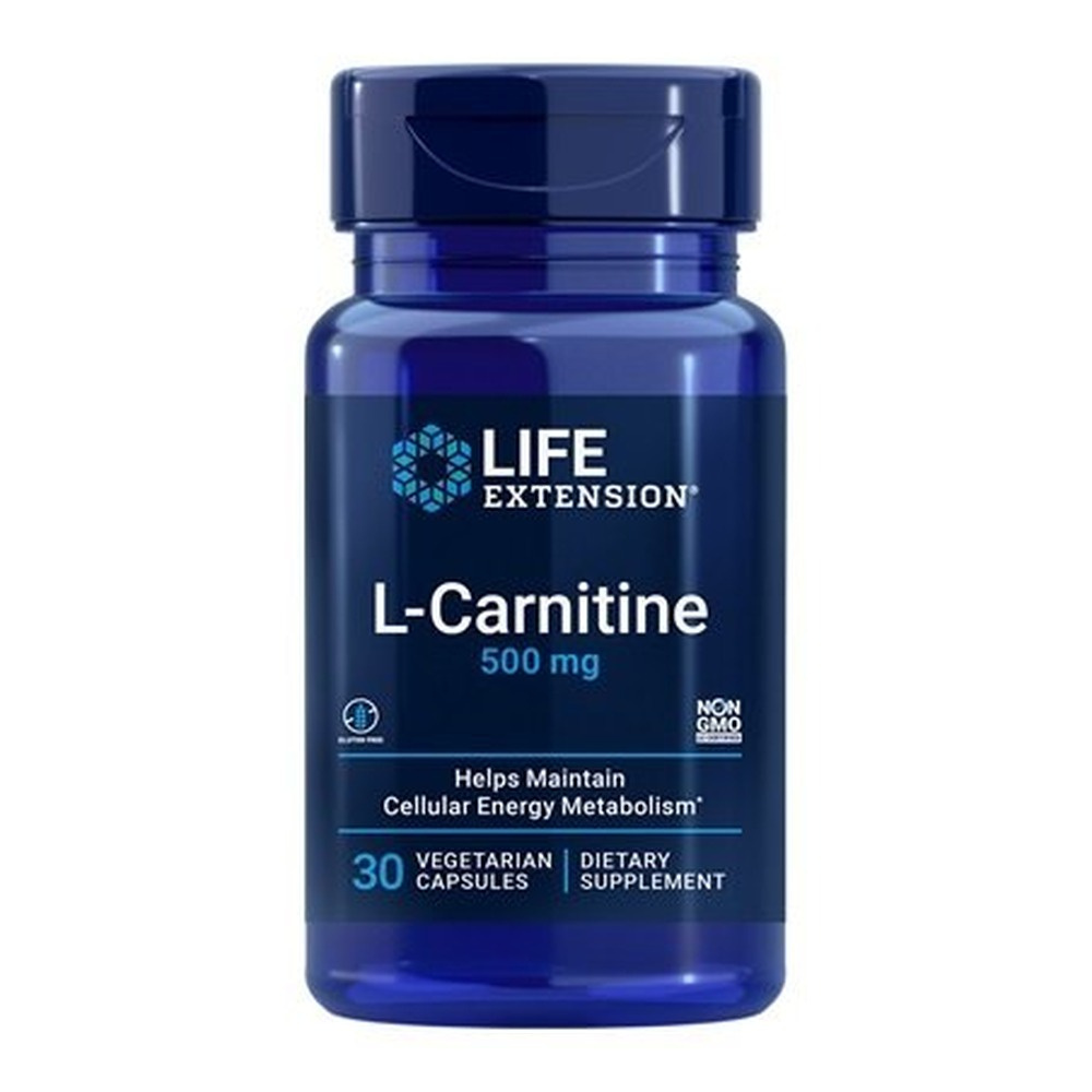 L-Carnitine, 500mg - 30 vcaps