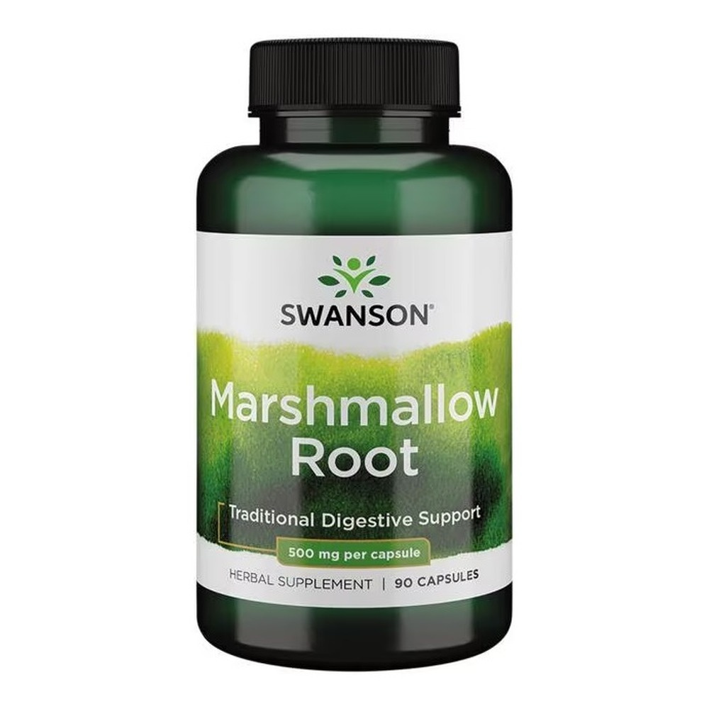 Swanson Prawoślaz Lekarski 500mg na Wsparcie Układu Oddechowego 90 Kapsułek