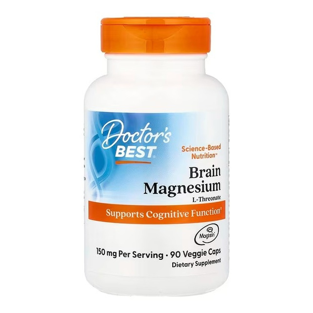 Brain Magnesium with Magtein, 150mg - 90 vcaps
