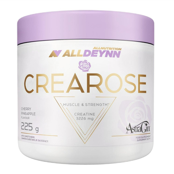 Allnutrition AllDeynn Crearose Kreatyna dla Kobiet na Wydajność Wiśnia Ananas 225g