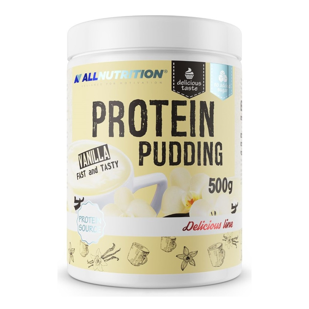Allnutrition Delicious Line Protein Pudding Budyń o Smaku Waniliowym 500g
