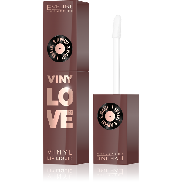 Eveline VinyLove Płynna Pomadka Winylowa z Efektem Gloss Nr 07 Nudy 4ml