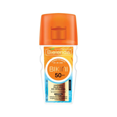 Bielenda Bikini Wodoodporne Nawilżające Mleczko do Ciała SPF 50 Wysoka Ochrona 125ml Best Before 28.02.26