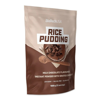 BioTechUSA Rice Pudding, Milk Chocolate - 1000g