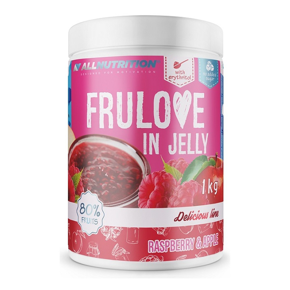 Allnutrition Frulove In Jelly Malina i Jabłko Owoce w Żelu Bez Cukru 1000g