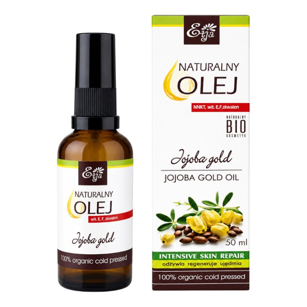 Etja Bio Olej Jojoba Gold dla Skóry Delikatnej Trądzikowej 50ml