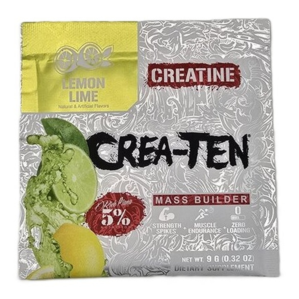 5% Nutrition Crea-TEN - Legendary Series, Lemon Lime - 9g (1 serving)