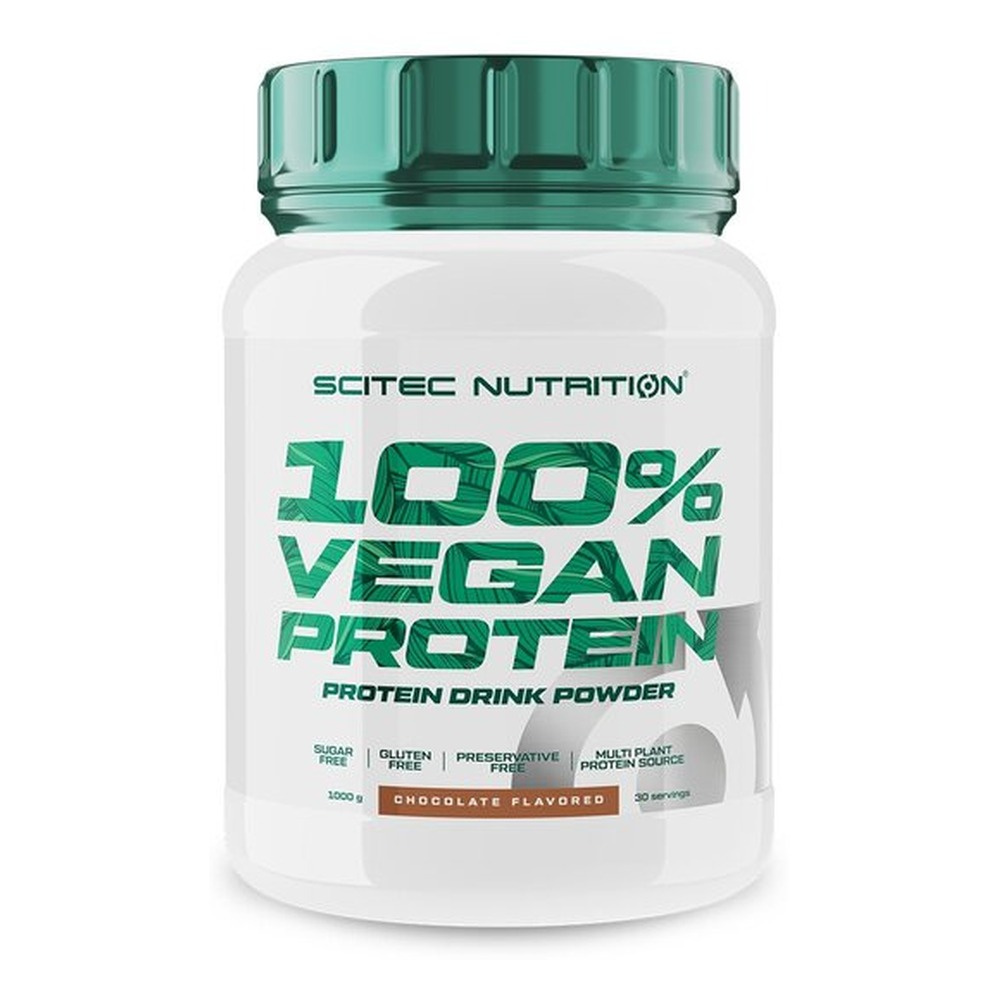 100% Vegan Protein, Chocolate - 1000g