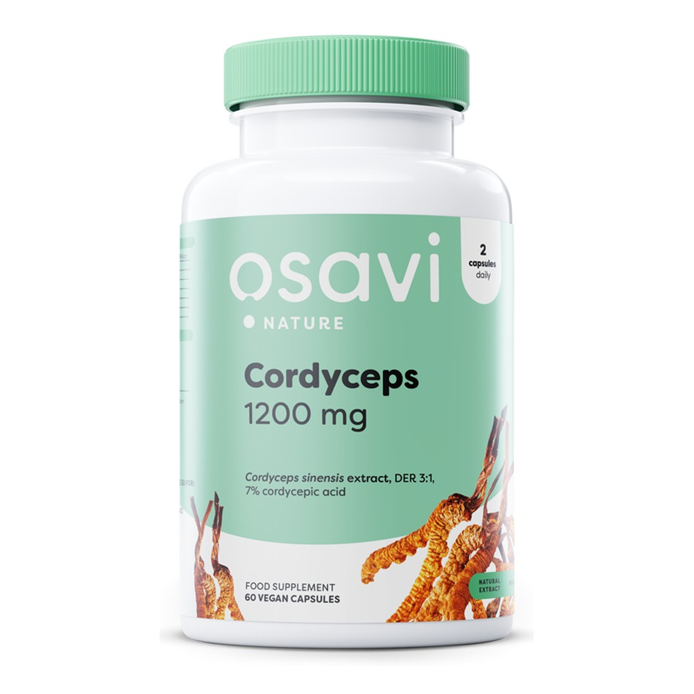 Osavi Kordyceps 1200mg 60 wegańskich kapsułek