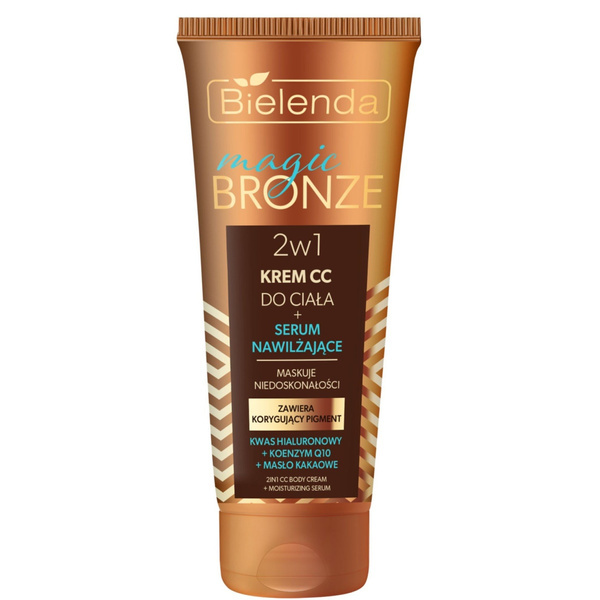Bielenda Magic Bronze Krem CC do Ciała 2w1 i Serum Nawilżające 150ml