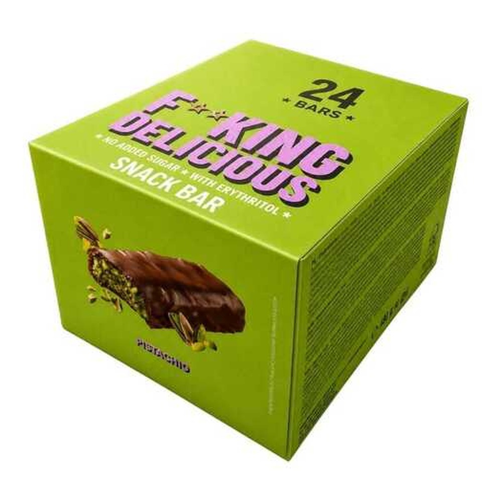 Allnutrition Fitking Delicious Snack Bar, Pistachio - 24 x 40g