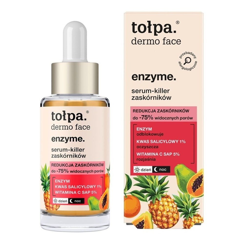 Tolpa Dermo Face Enzymatyczne Serum na Zaskórniki Oczyszczające 30ml