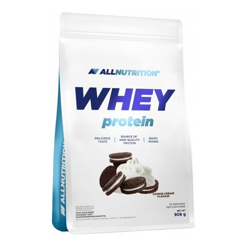 Allnutrition Whey Protein, Cookie Cream - 908g