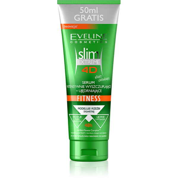 Eveline Slim Extreme 4D Wyszczuplające i Ujędrniające Fitness Serum do Ciała 250ml