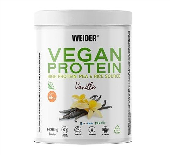 Weider Vegan Protein, Vanilla - 300g